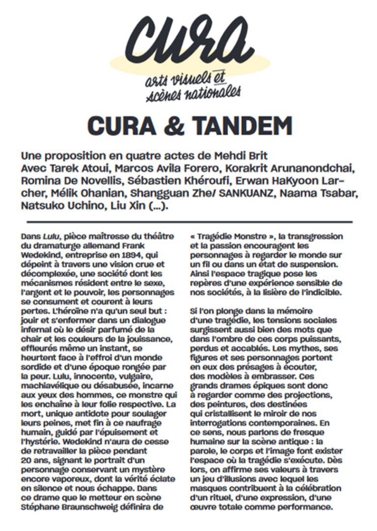 Tandem - CURA - Présentation du projet