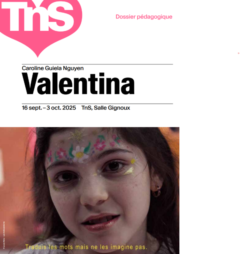 Tandem - Dossier pédagogique <i>Valentina</i>