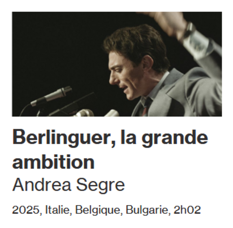 Tandem - Fiche film : BERLINGUER