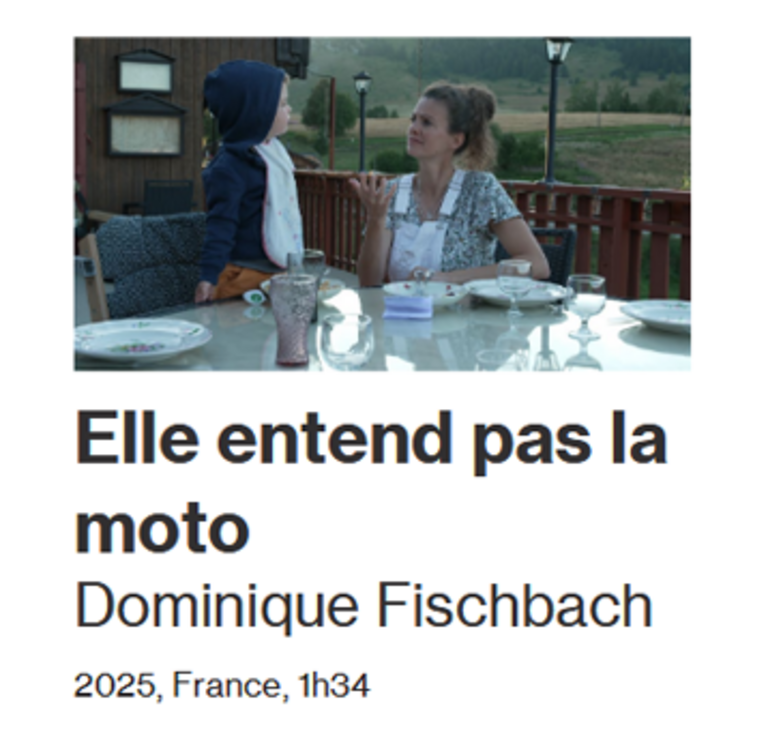 Tandem - Fiche film : ELLE ENTEND PAS LA MOTO