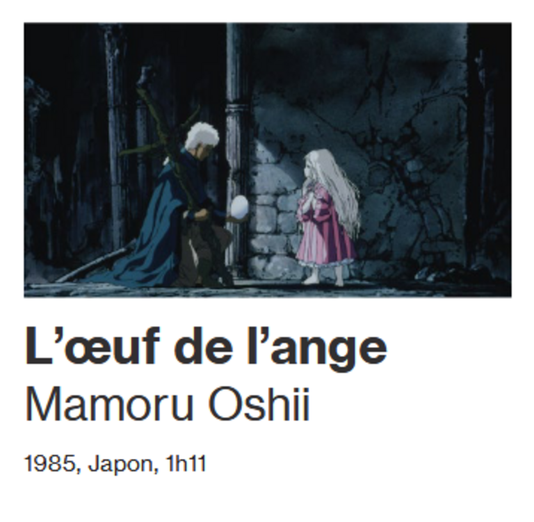 Tandem - Fiche film : L'ŒUF DE L'ANGE