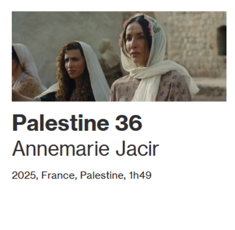 Tandem - Fiche film : PALESTINE 36