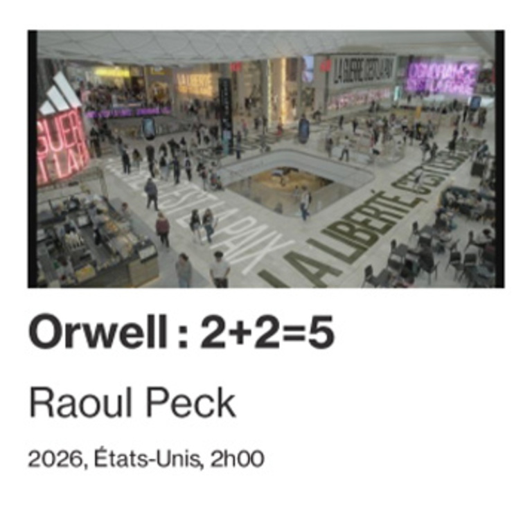 Tandem - Fiche film : ORWELL : 2 + 2 = 5