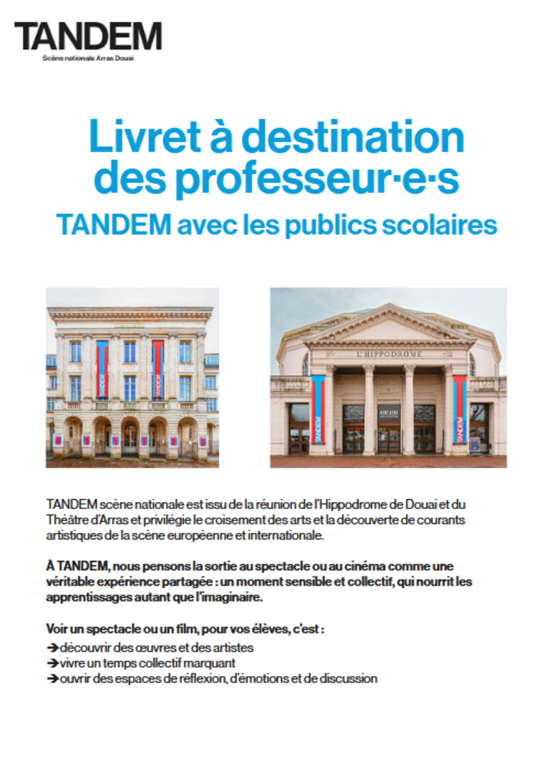 Tandem - Livret à destination des professeur·es
