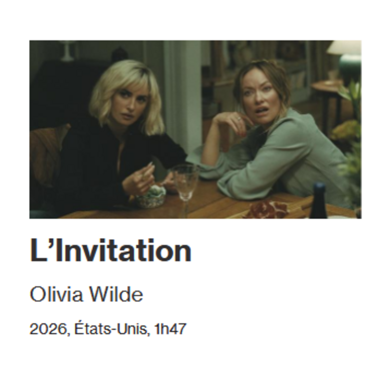Tandem - Fiche film : L'Invitation