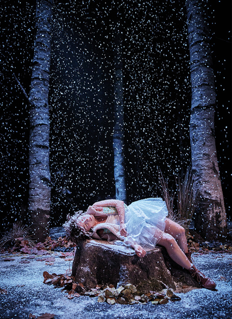Tandem - neige