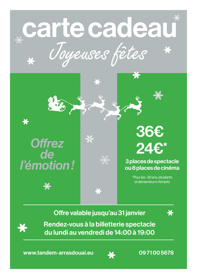 Tandem - carte cadeau