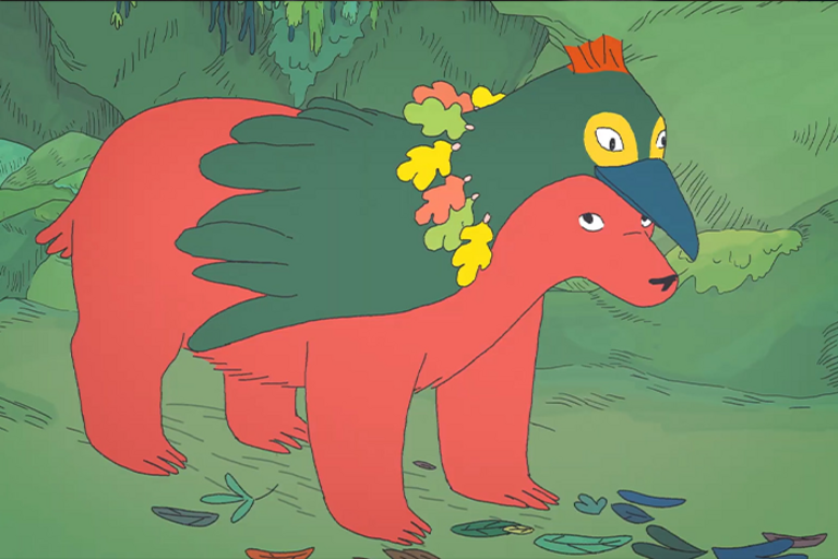 Tandem - L'OURSE ET L'OISEAU