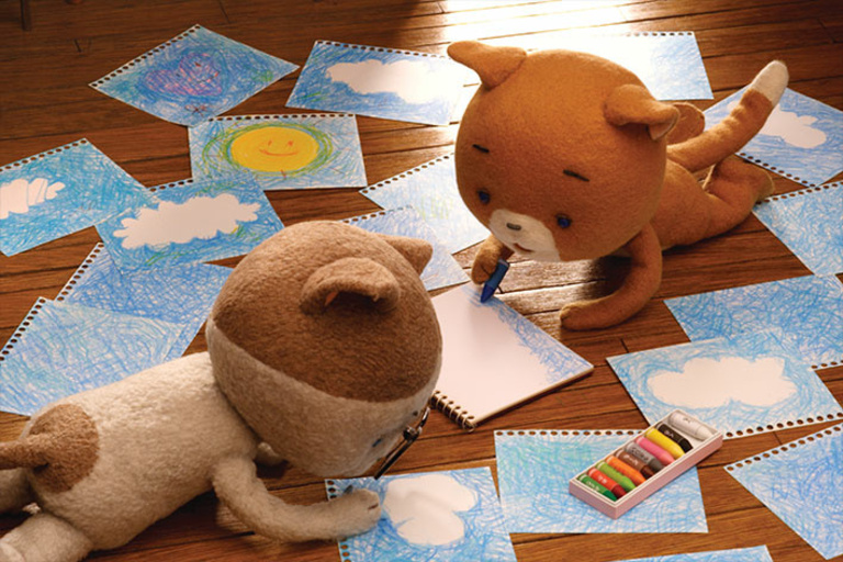 Tandem - LE PETIT CHAT CURIEUX - KOMANEKO