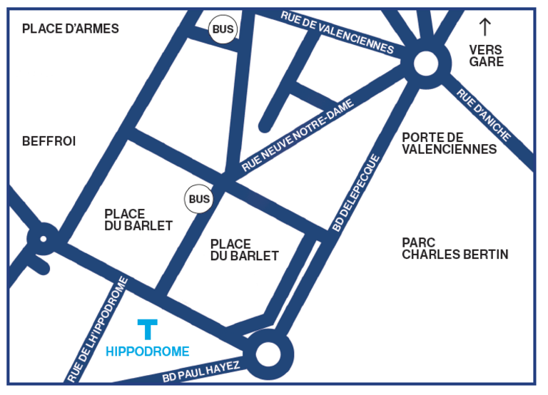 Tandem - map douai