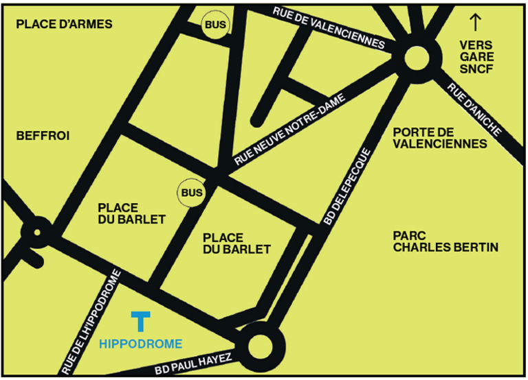 Tandem - map douai