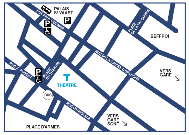Tandem - map arras