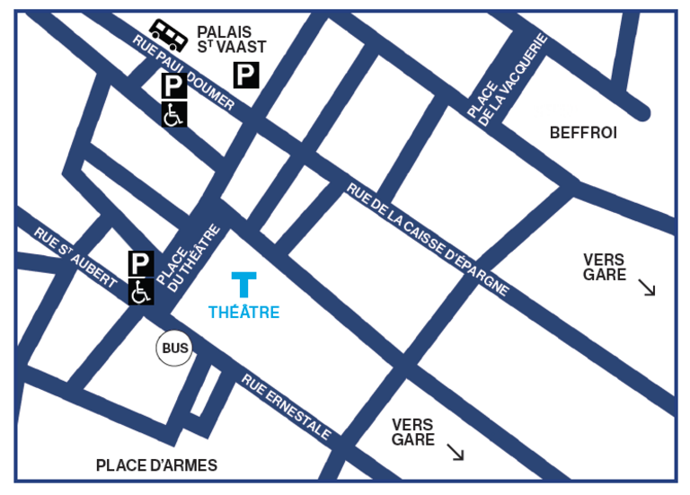 Tandem - map arras